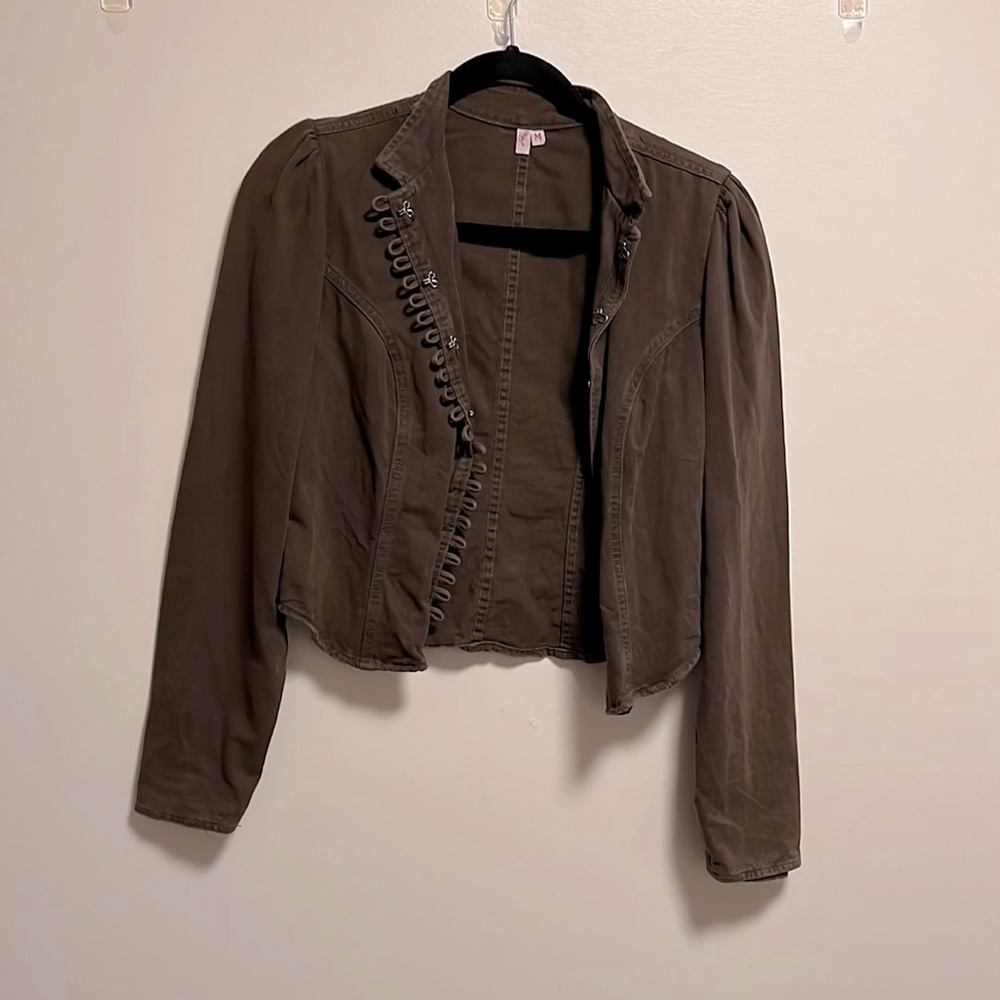 Joie Army Green Blazer